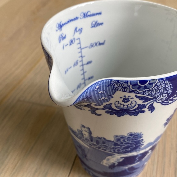 Spode Blue Italian Measuring Jug - Picture 3 of 6